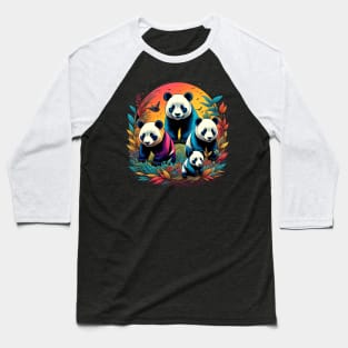 Panda Vibes Baseball T-Shirt